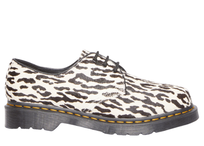 Dr. Martens 1461 Oxford Leopard Wacko Maria Crisp White