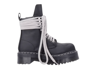 Dr. Martens 1460 DRKSHDW Quad Sole Steel Toe Boot Rick Owens Black