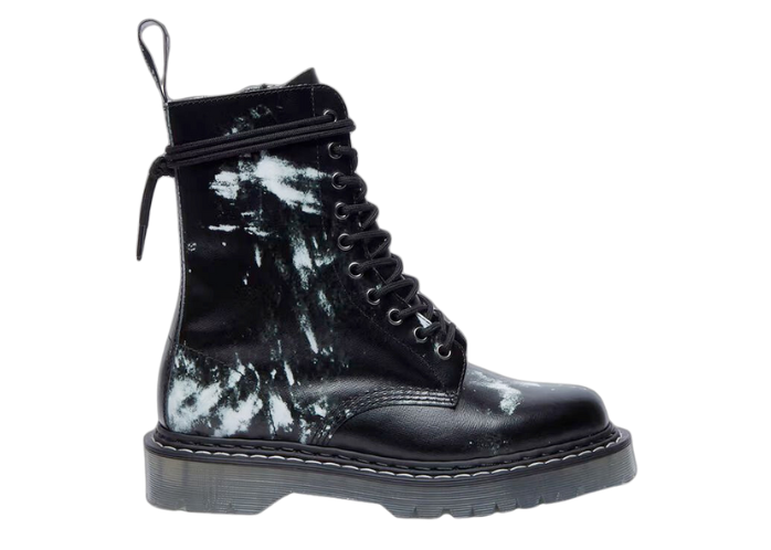 Dr. Martens 1490 10 Eye Boot Nine Inch Nails The Downward Spiral Corn Starch