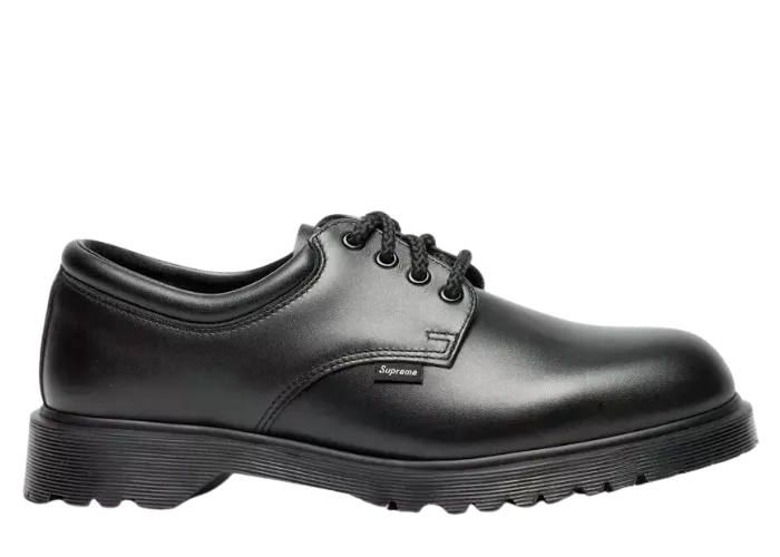 Dr. Martens Postal 4-Eye Shoe Supreme Black Raffles & Where to Buy