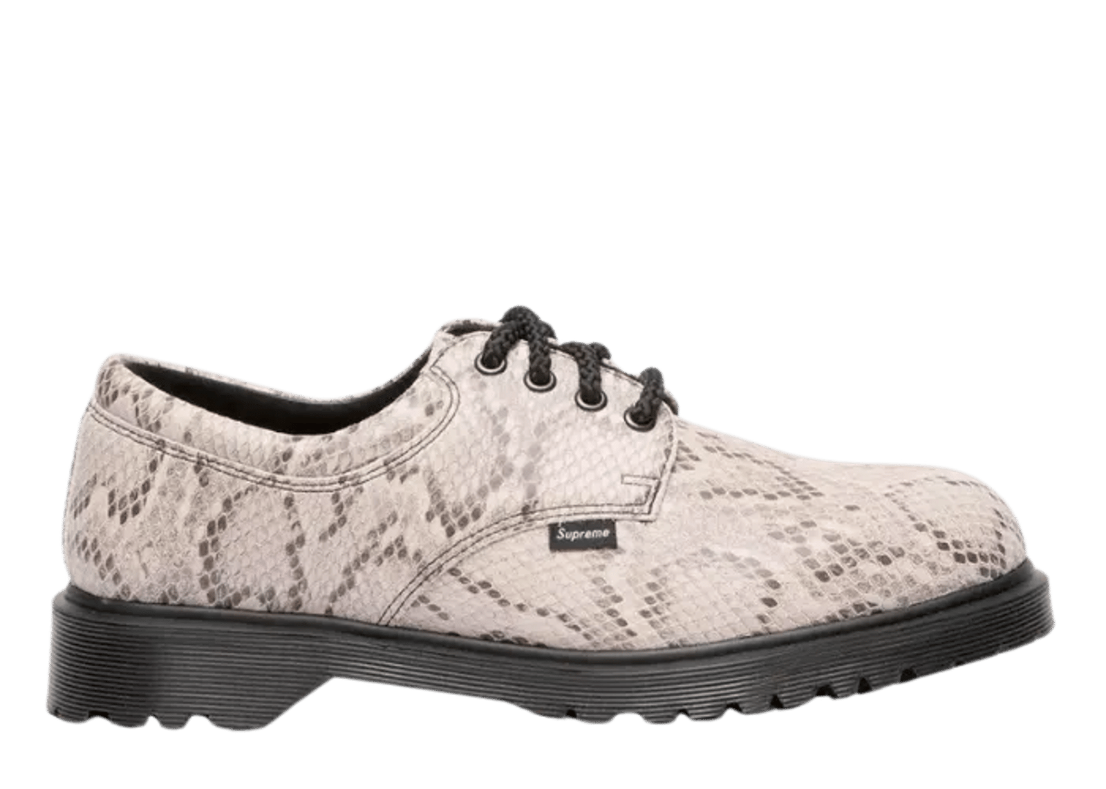 Dr. Martens Postal 4-Eye Shoe Supreme Snake Print