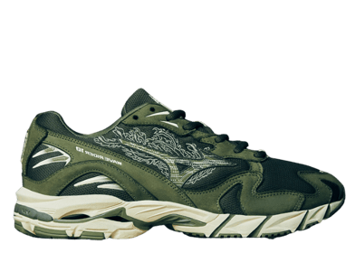 Mizuno Wave Rider 10 Maharishi Fire Phoenix