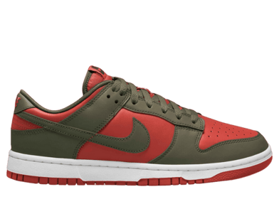 Nike Dunk Low Mystic Red Cargo Khaki