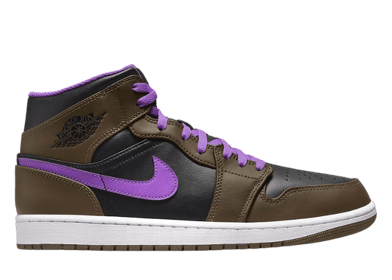 Air Jordan 1 Mid Purple Mocha