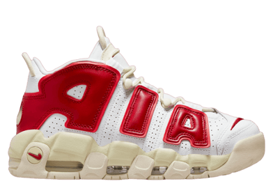 Nike Air More Uptempo White Red Sail