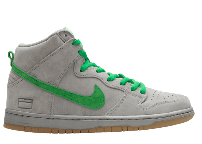 Nike SB Dunk High Silver Box