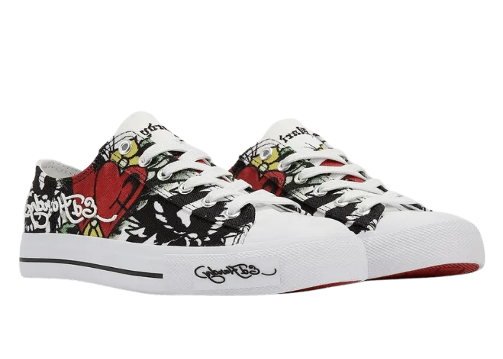 Ed Hardy Heart Low Black (W)