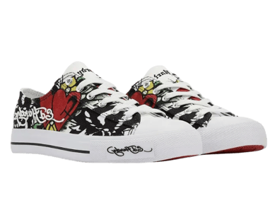Ed Hardy Heart Low Black (W)