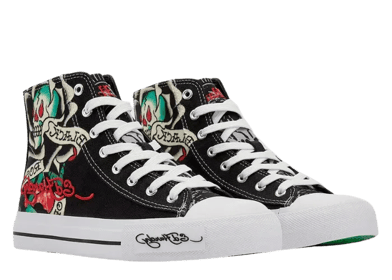 Ed Hardy Skull Hi Black