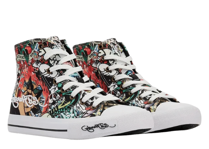ED HARDY design sneaker タトゥーアーティストのDon Ed Hardyの