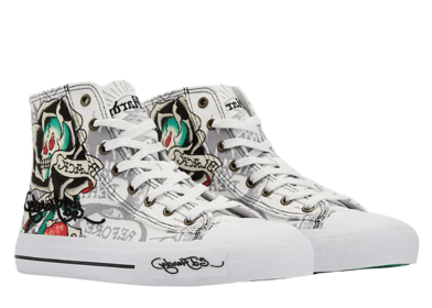 Ed Hardy Tattoo Hi White