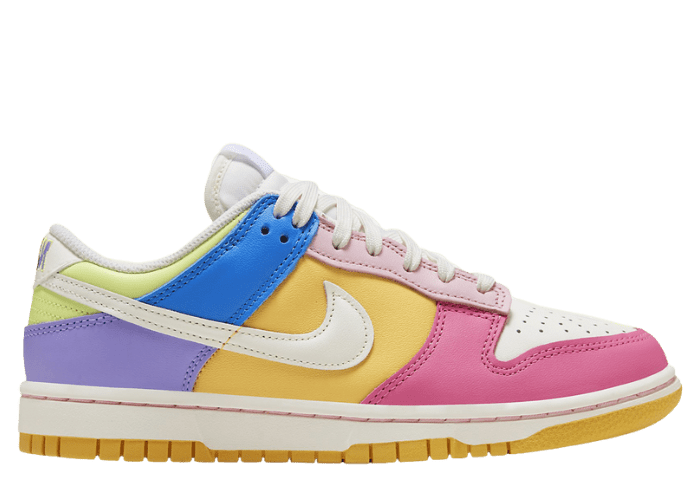 A Rainbow Of Colors Grace This Nike Dunk Low