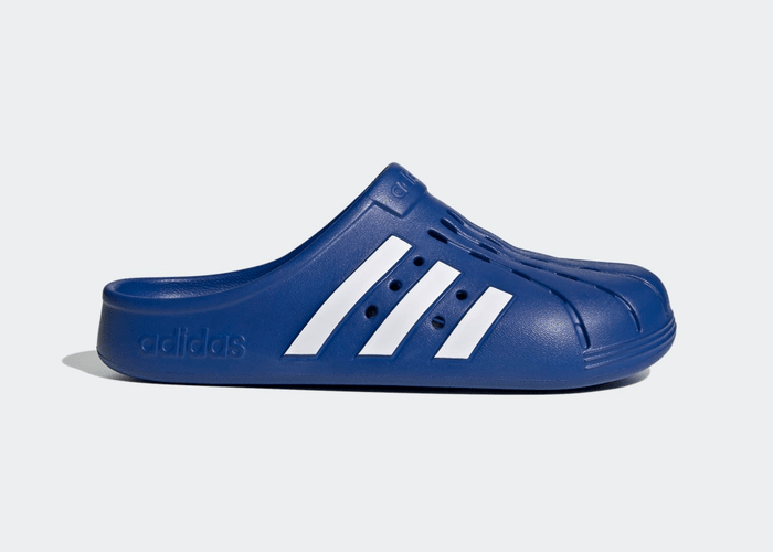 adidas Adilette Clogs Royal Blue