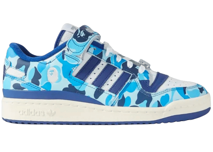 adidas Forum 84 Low Bape 30th Anniversary Blue Camo