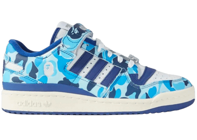 adidas Forum 84 Low Bape 30th Anniversary Blue Camo