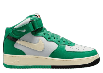 Nike Air Force 1 Mid Split Summit White Stadium Green