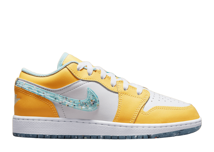 Air Jordan 1 Low SE Citron Pulse Glacier Ice (GS)