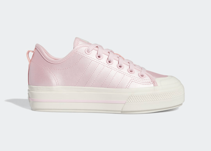 adidas Nizza RF Platform Shoes Clear Pink