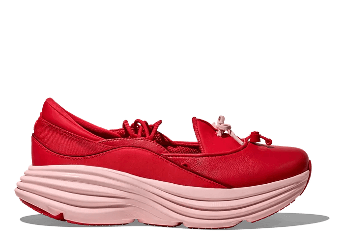 Hoka Bondi Mary Jane Cerise