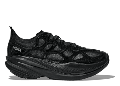 Hoka Mach X Caged Black Midnight Blue 