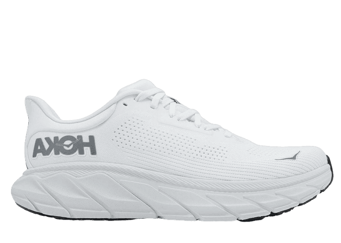 Hoka One One Arahi 7 2E Wide Blanc De Blanc Steel Wool