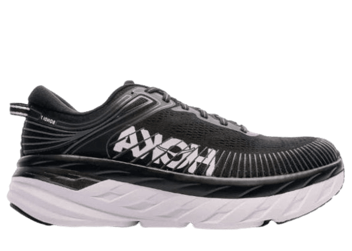 Hoka One One Bondi 7 Black White