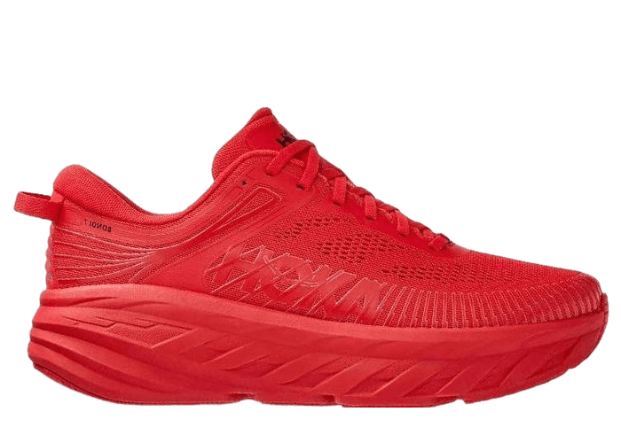 Hoka One One Bondi 7 High Risk Red