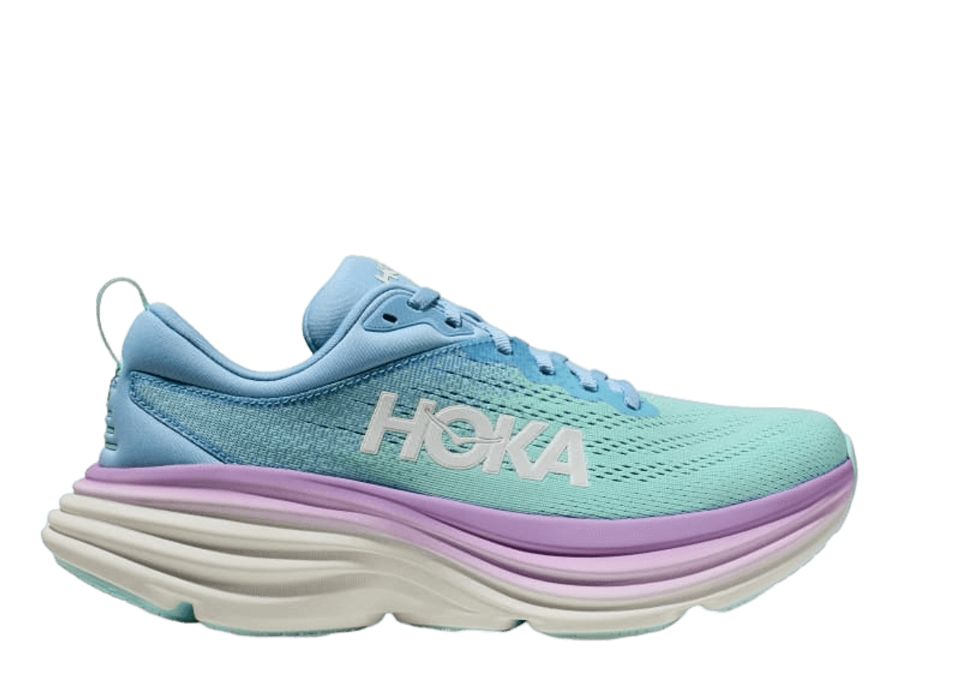 Hoka One One Bondi 8 'Airy Blue Sunlit Ocean' (W)