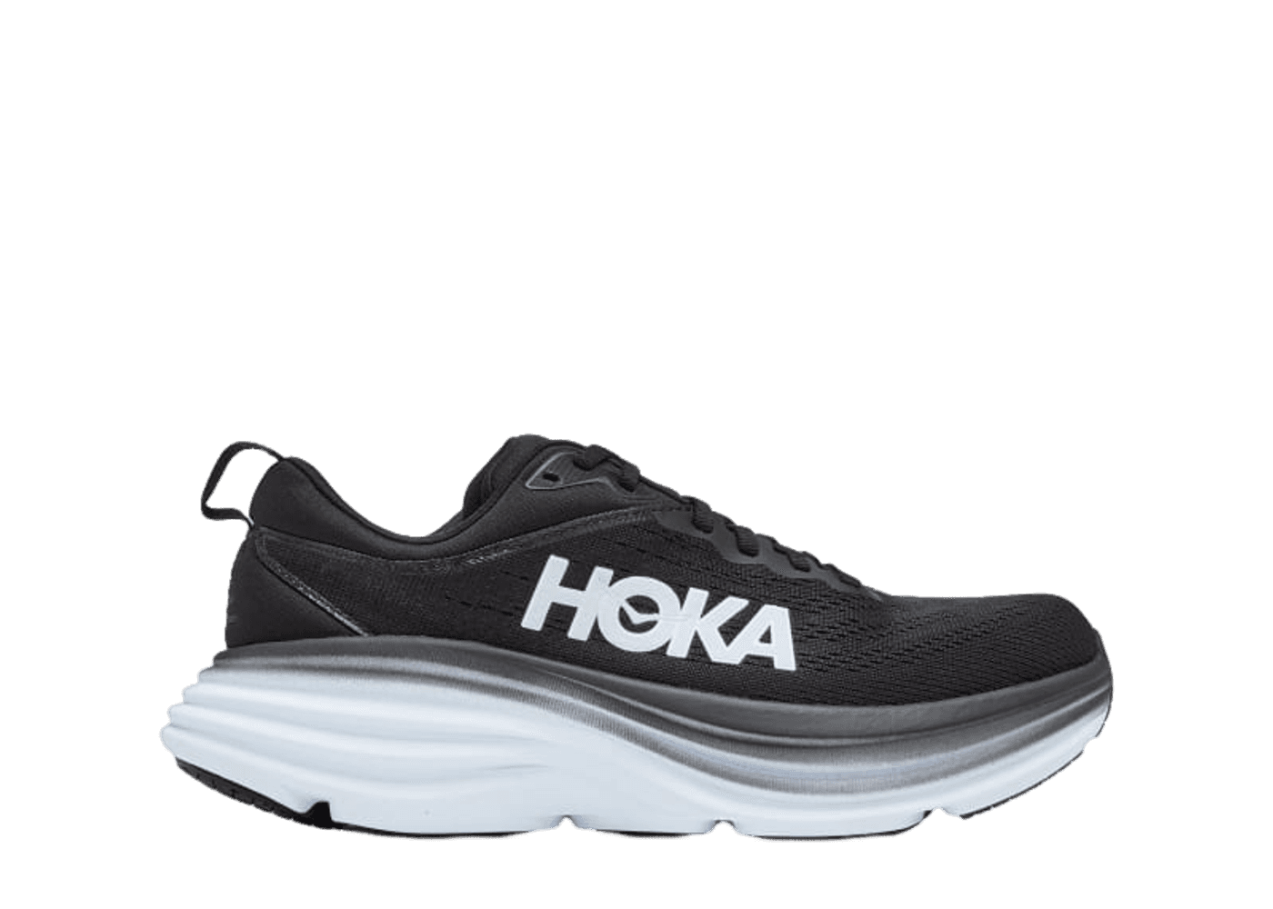 Hoka One One Bondi 8 'Black White' (W)