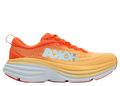 Hoka One One Bondi 8 Puffins Bill Amber Yellow