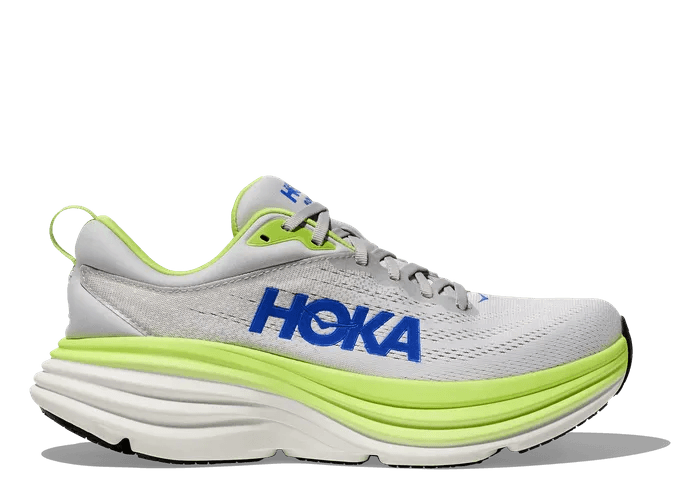 Hoka One One Bondi 8 Stardust lettuce