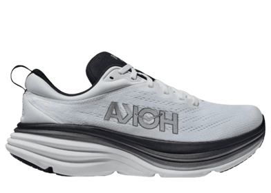 Hoka One One Bondi 8 White Black