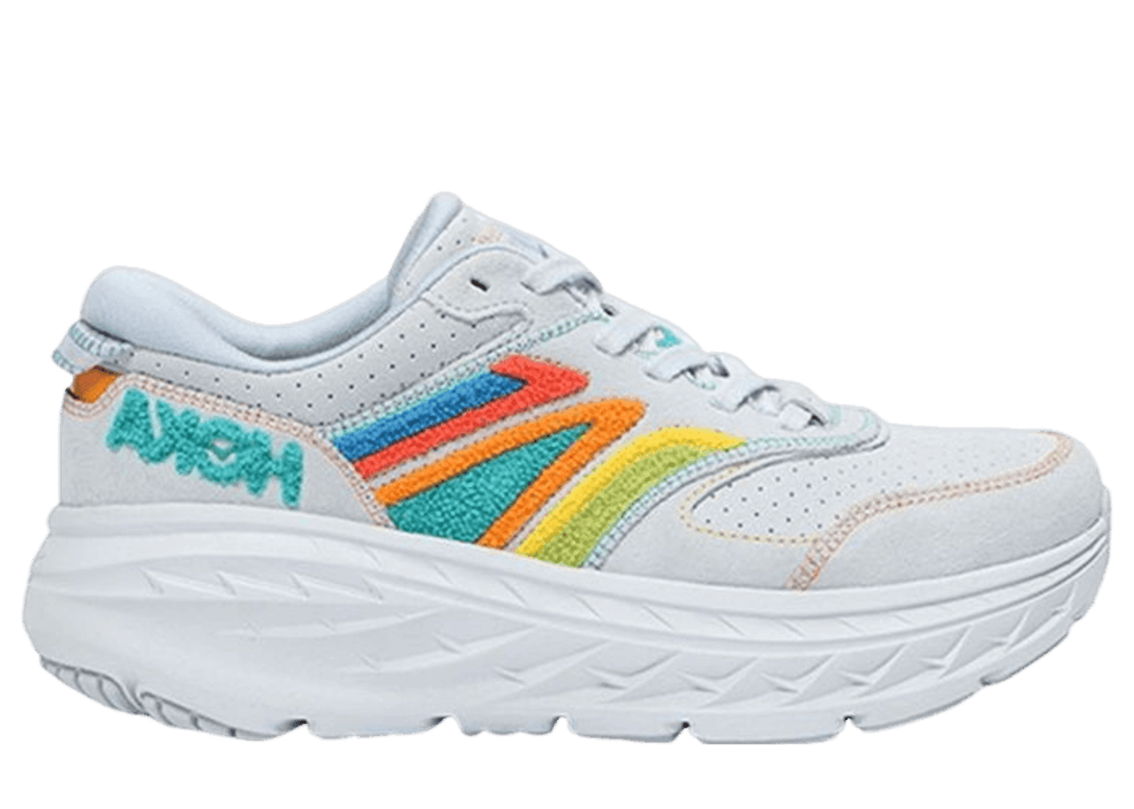 Hoka One One Bondi L 'Embroidery Pack - Arctic Ice'