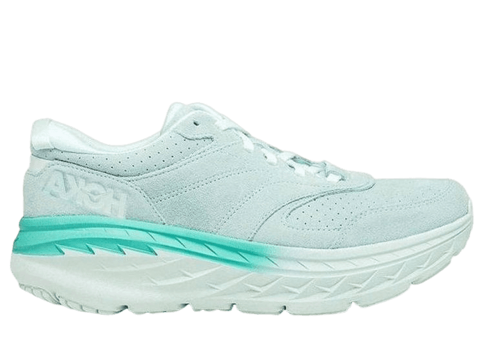 Hoka One One Bondi L Suede Blue Glass