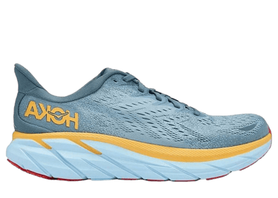 Hoka One One Clifton 8 2E Wide Goblin Blue Mountain Spring