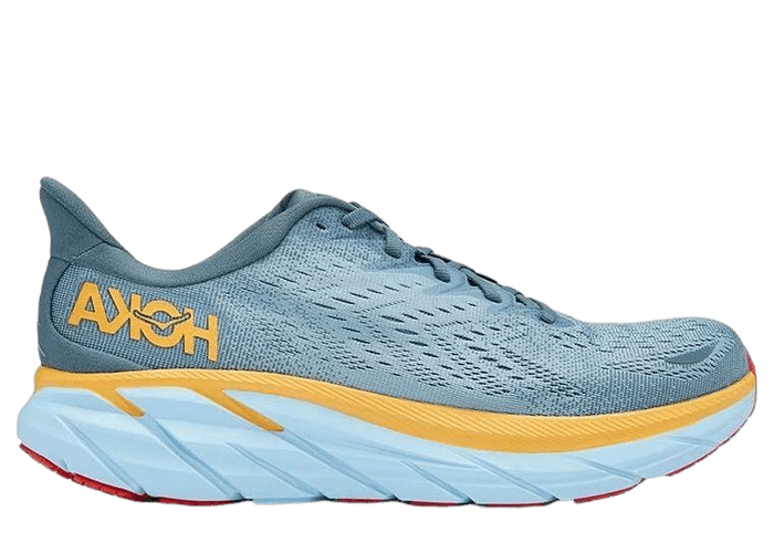 Hoka One One Clifton 8 2E Wide Goblin Blue Mountain Spring