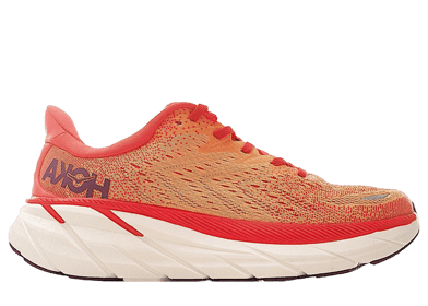 Hoka One One Clifton 8 Fiesta Blazing Orange