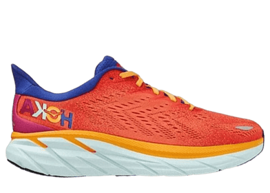 Hoka One One Clifton 8 Fiesta Orange Purple (W)