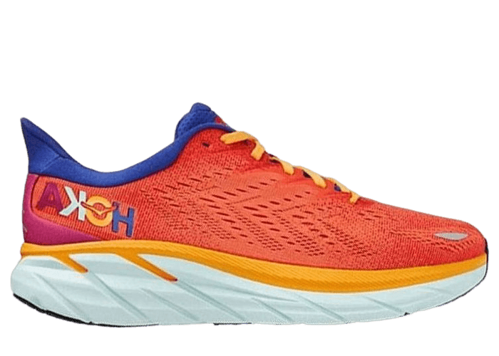 Hoka One One Clifton 8 Fiesta Orange Purple (W)