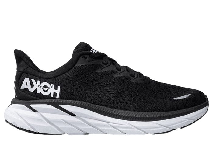 Hoka One One Clifton 8 Wide 'Black White' (W)