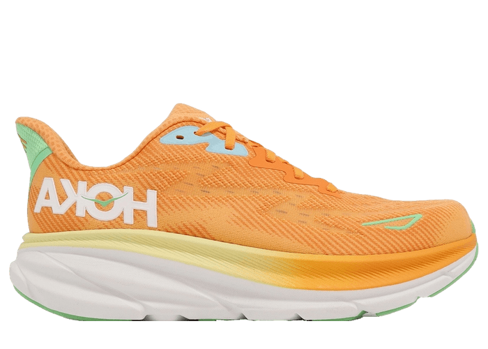 Hoka One One Clifton 9 2E Wide Solar Flare Sherbet