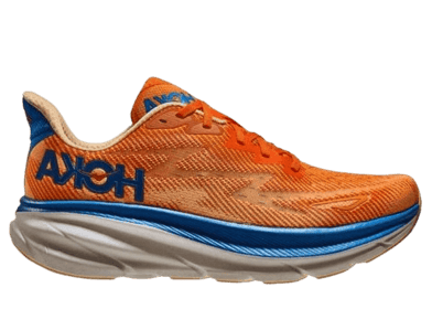 Hoka One One Clifton 9 2E Wide 'Vibrant Orange Impala'