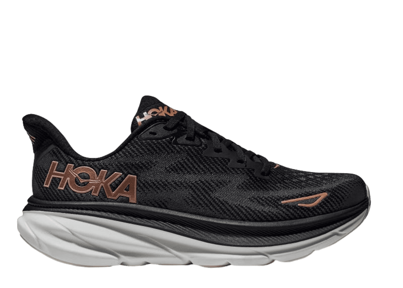 Hoka One One Clifton 9 'Black Rose Gold' (W)