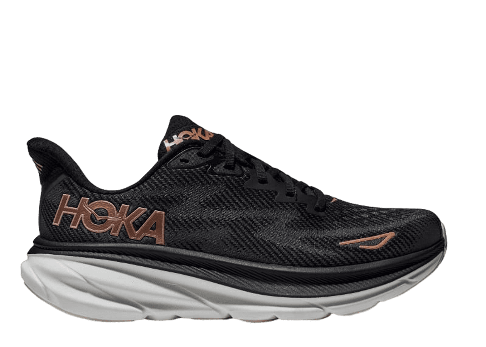 Hoka One One Clifton 9 'Black Rose Gold' (W)
