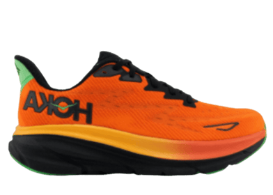 Hoka One One Clifton 9 Flame Vibrant Orange