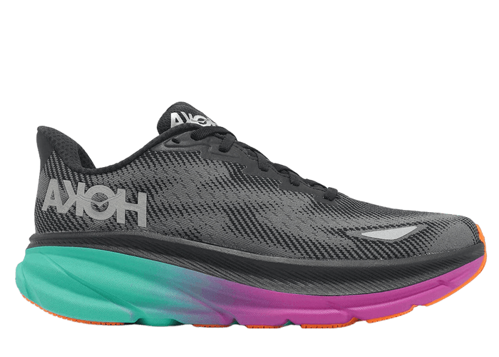 Hoka One One Clifton 9 Gore-Tex Black Electric Aqua
