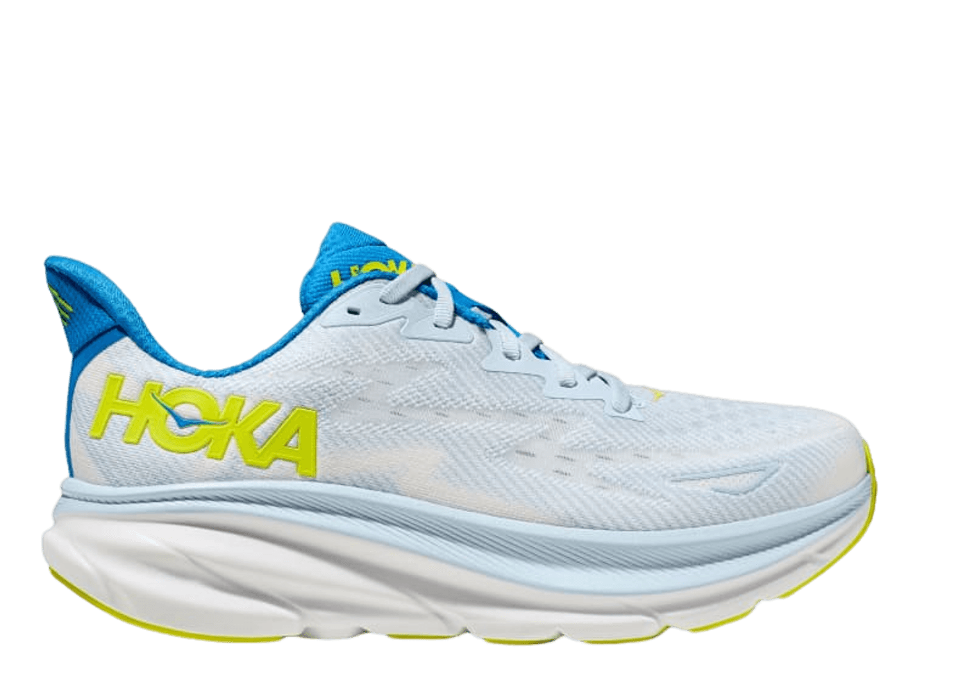 Hoka One One Clifton 9 'Ice Water Evening Primrose'