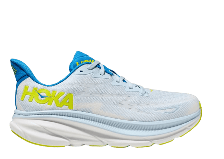 Hoka One One Clifton 9 'Ice Water Evening Primrose'
