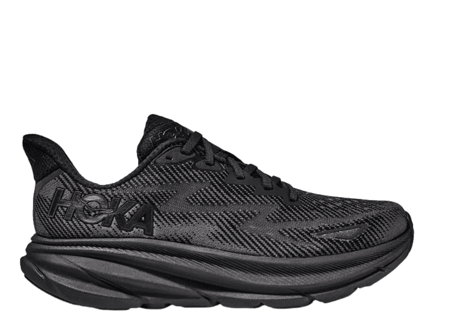 Hoka One One Clifton 9 'Triple Black' (W)