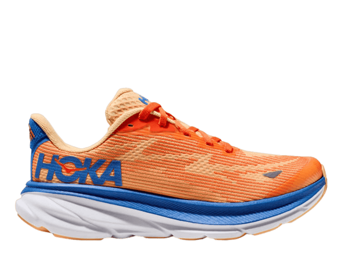 Hoka One One Clifton 9 'Vibrant Orange Impala' (GS)